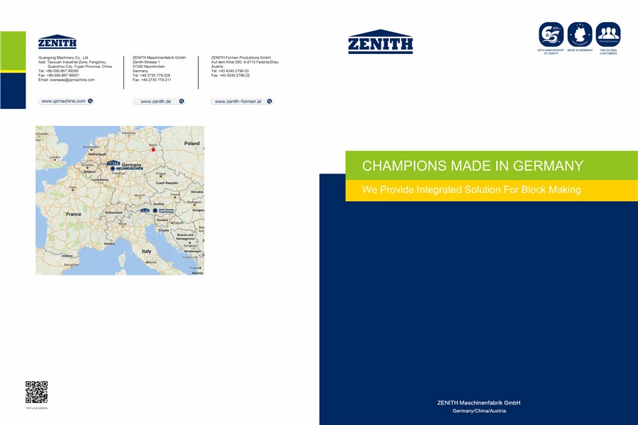 Zenith Series Products Catalog