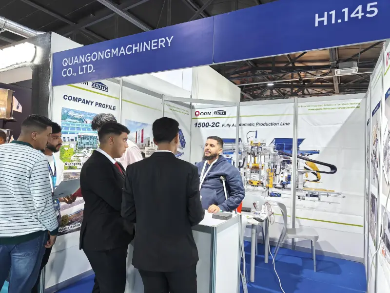 Deepening Roots in North Africa, Building the Future with Intelligence | Quangong Machinery Co., Ltd. Exhibits at the 2026 Benghazi Building Materials Exhibition, Empowering a New Chapter in Regional Infrastructure