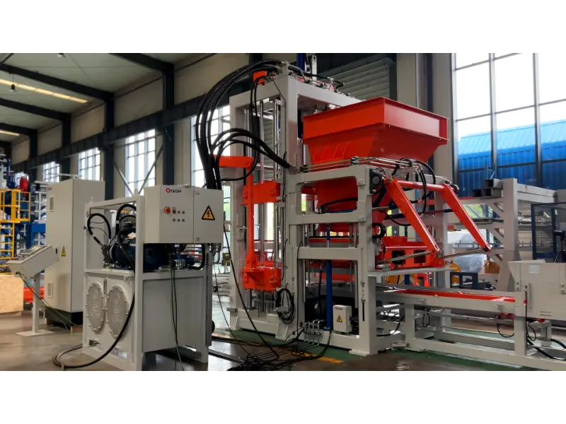 Quangong Machinery Co., Ltd. QT10 High-Speed Block Making Production Line Sets a New Standard for Intelligent Manufacturing Excellence