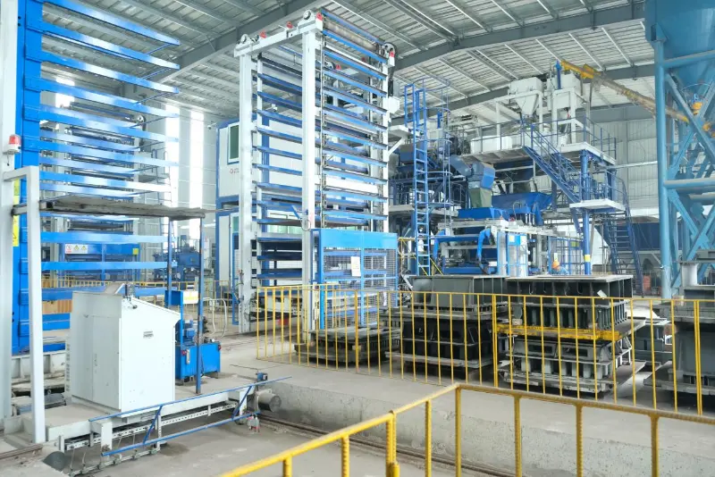 Reliable Concrete Production with QGM Automatic Block Making Machines