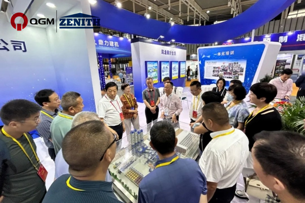 QGM team at 2023 China Concrete Exhibition